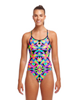 Funkita Women's Diamond Back One Piece Crystal Eyes - Booley Galway