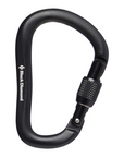 Black Diamond Rocklock Screwgate Carabiner Black - Booley Galway