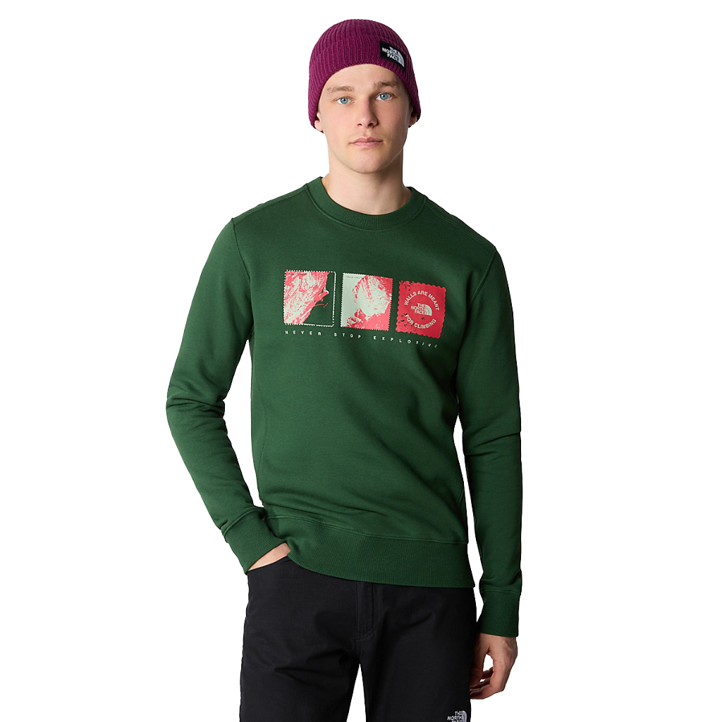 North face crew sale sweatshirt