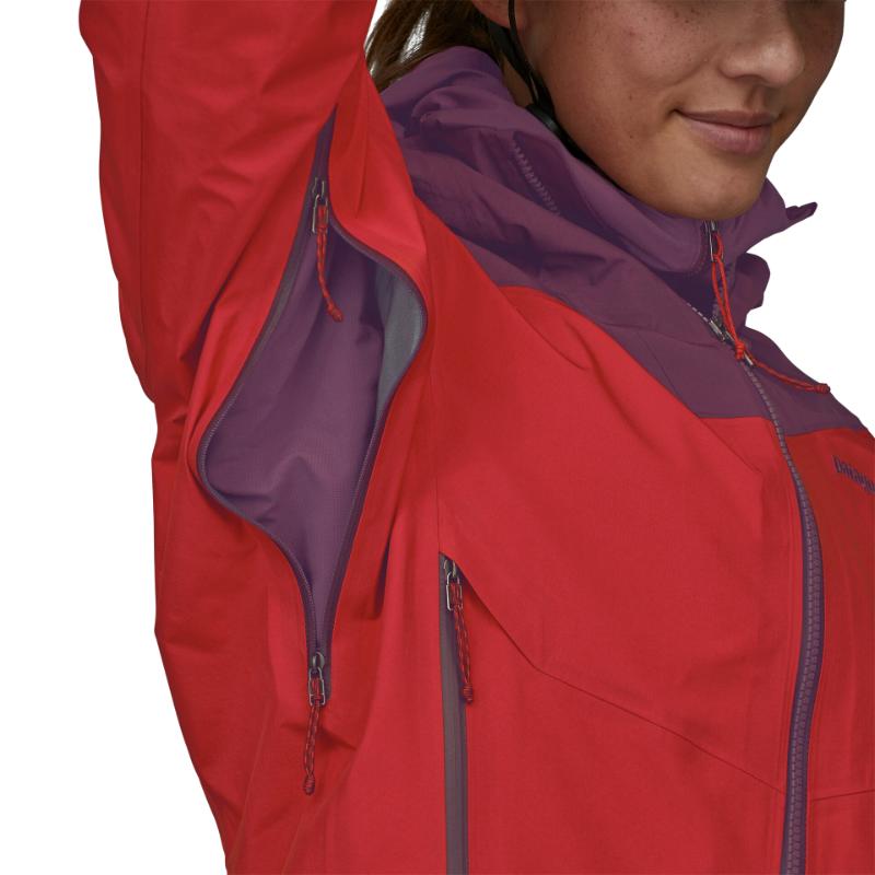 Patagonia Women's Super Free Alpine Jacket Touring Red - Booley Galway