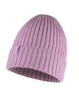 Buff Norval Knitted Beanie Pansy - Booley Galway