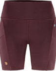 Fjallraven Women's Abisko Shorts Tights - 6 in Port - Booley Galway