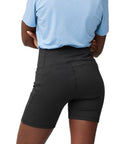 Women's Abisko Shorts Tights - 6 in - Port