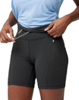 Fjallraven Women's Abisko Shorts Tights - 6 in - Booley Galway