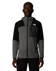 The North Face Men's Stormgap Power Grid Hoodie Smoked Pearl / TNF Black - Booley Galway