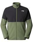 The North Face Men's Glacier Heavyweight Full Zip Fleece Bark Mist / Asphalt Grey - Booley Galway