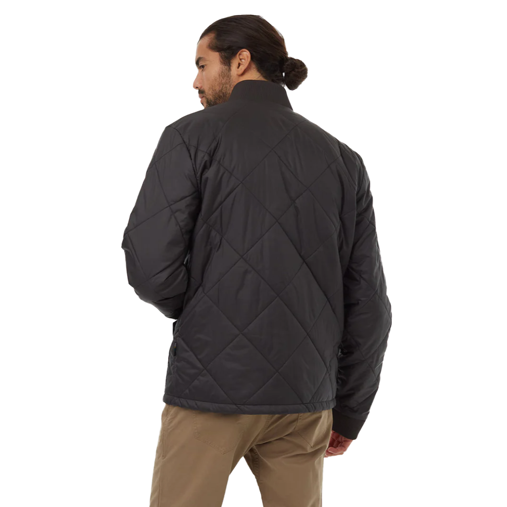 Mens quilted 2025 bomber jacket