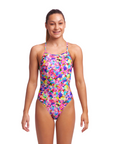Funkita Kids Tie Me Tight One Piece Garden Party - Booley Galway