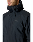 Rab Men's Firewall Waterproof Jacket Black - Booley Galway