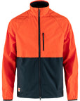 Fjallraven Men's High Coast Hybrid Wind Jacket Dark Navy / Flame Orange - Booley Galway