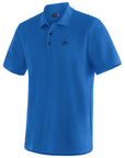 Maier Sports Men's Ulrich Polo Shirt Strong Blue - Booley Galway