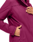 Maier Sports Women's Lisbon Jacket Cherry / Raspberry - Booley Galway