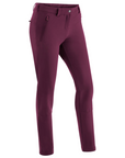 Maier Sports Women's Helga Slim Pants Cherry Wine - Booley Galway