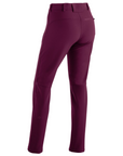 Maier Sports Women's Helga Slim Pants Cherry Wine - Booley Galway