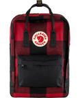 Fjallraven Kanken Re-Wool Laptop 15 in Red / Black - Booley Galway
