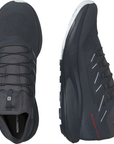 Salomon Men's Pulsar Trail 2 Pro Carbon / Fiery Red / Arctic Ice Sapphire / Sunny - Booley Galway