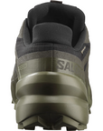 Salomon Men's Speedcross 6 GTX Black / Peat / Deep Lichen Green - Booley Galway
