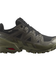 Salomon Men's Speedcross 6 GTX Black / Peat / Deep Lichen Green - Booley Galway