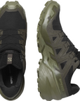 Salomon Men's Speedcross 6 GTX Black / Peat / Deep Lichen Green - Booley Galway