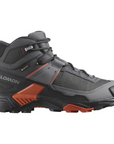 Salomon Men's X Ultra 5 Mid GTX Asphalt / Castlerock / Burnt Ochre - Booley Galway