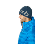 Logo Beanie - Tempest Blue/Light Zinc