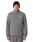 The North Face Men's Glacier 1/4 Zip Fleece TNF Mid Grey Heather - Booley Galway