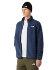 The North Face Men's Glacier Full Zip Fleece Summit Navy - Booley Galway