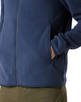 The North Face Men's Glacier Full Zip Fleece Summit Navy - Booley Galway