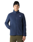 The North Face Men's Glacier Full Zip Fleece Summit Navy - Booley Galway