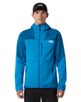 Men's Meteora Full Zip Fleece - Smoked Pearl / TNF Black