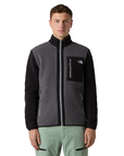 The North Face Men's Yumiori Full Zip Fleece Anthracite Grey / TNF Black / Monument Grey - Booley Galway
