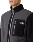The North Face Men's Yumiori Full Zip Fleece Anthracite Grey / TNF Black / Monument Grey - Booley Galway