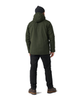 Men's Greenland Winter Jacket - Green / Dark Grey