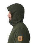 Men's Greenland Winter Jacket - Green / Dark Grey
