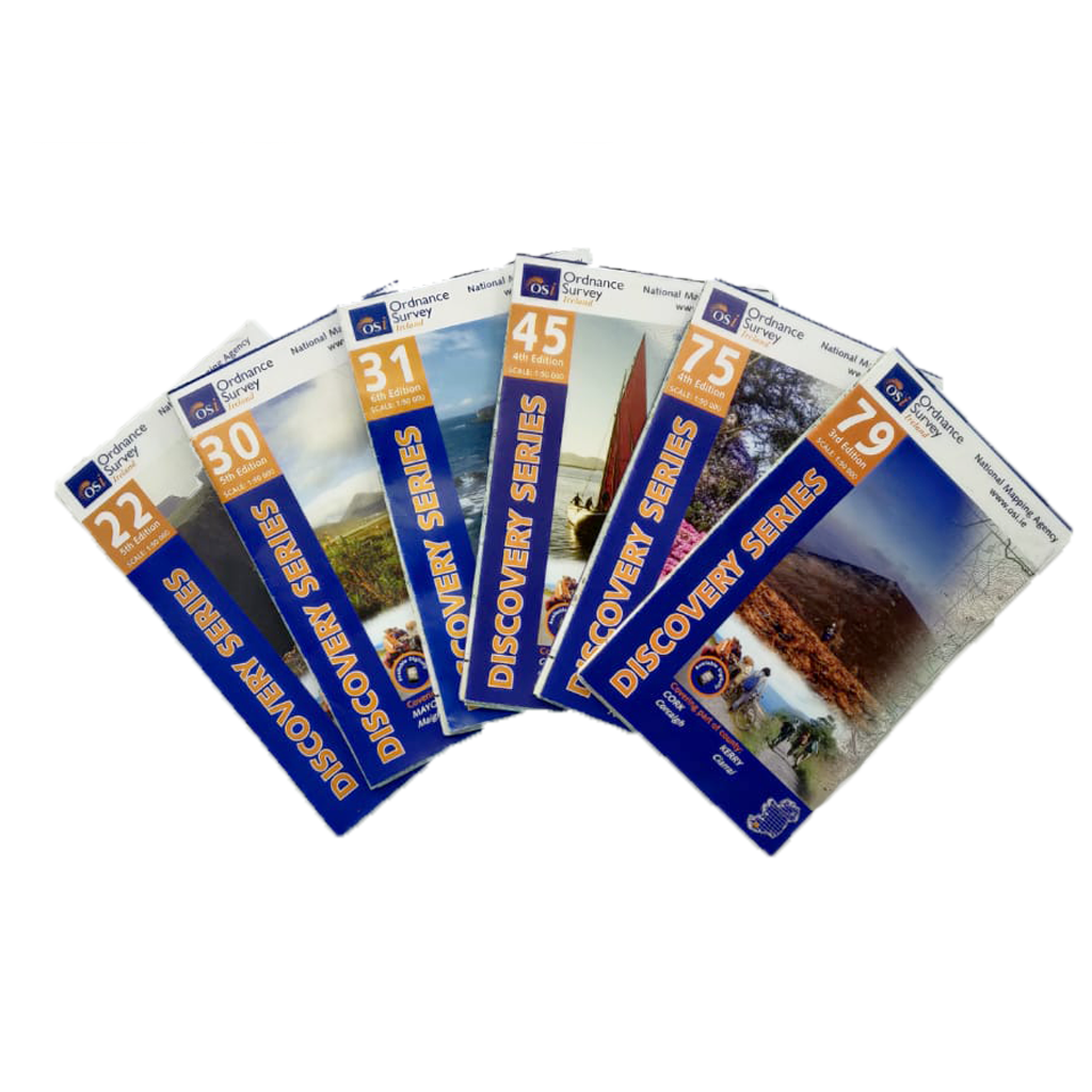 OSI 1:50,000 Discovery series Map - Booley Galway