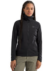 Arc'teryx Women's Atom Lightweight Hoody Black - Booley Galway