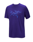 Arc'teryx Men's Ionia Merino Wool Logo S/S T-Shirt Soulsonic / Electra - Booley Galway