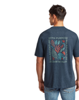 Sherpa Adventure Gear Men's Purpose Tee Neelo Blue- Booley Galway