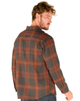 Sherpa Adventure Gear Men's Batsa Eco L/S Shirt Clay Red Plaid - Booley Galway