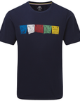 Sherpa Adventure Gear Men's Tarcho Tee Rathee Blue - Booley Galway