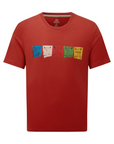 Sherpa Adventure Gear Unisex Tarcho Tee Rust - Booley Galway