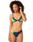 Rip Curl Women's Day Break Triangle Set Navy - Booley Galway
