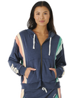 Rip Curl Women's Day Break Full Zip Fleece Navy - Booley Galway