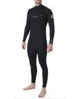 Rip Curl Men's Dawn Patrol 4/3 Chest Zip Steamer Black - Booley Galway