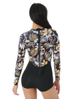 Rip Curl Women's G Bomb L/S Front Zip Boy Leg Springsuit - Booley Galway