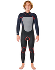 Rip Curl Men's Omega 3/2 Back Zip Steamer - Booley Galway