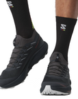 Salomon Men's Pulsar Trail 2 Pro Carbon / Fiery Red / Arctic Ice Sapphire / Sunny - Booley Galway