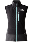 The North Face Women's Dawn Turn Hybrid Ventrix Hooded Midlayer Asphalt Grey / TNF Black / Powder Teal - Booley Galway
