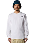 The North Face Men's Easy L/S Tee TNF White - Booley Galway