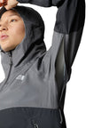 The North Face Women's Diablo Dynamic Zip-In Jacket Smoked Pearl / Asphalt Grey - Booley Galway